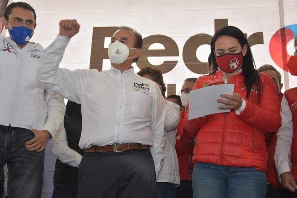 TOTAL RESPALDO A PEDRO RODRIGUEZ DELA COALICION “VAMOS POR MÉXICO”