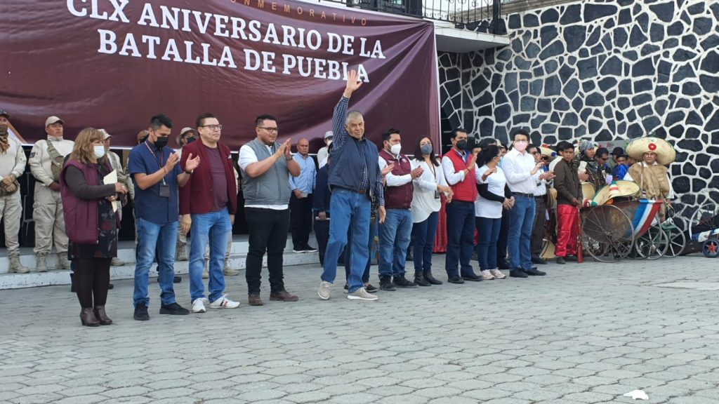 Municipio de Acolman conmemora el 160 aniversario de la Batalla de Puebla