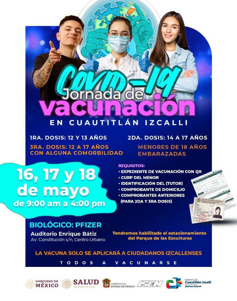 Jornada de Vacunación es Cuatitlán Izcalli