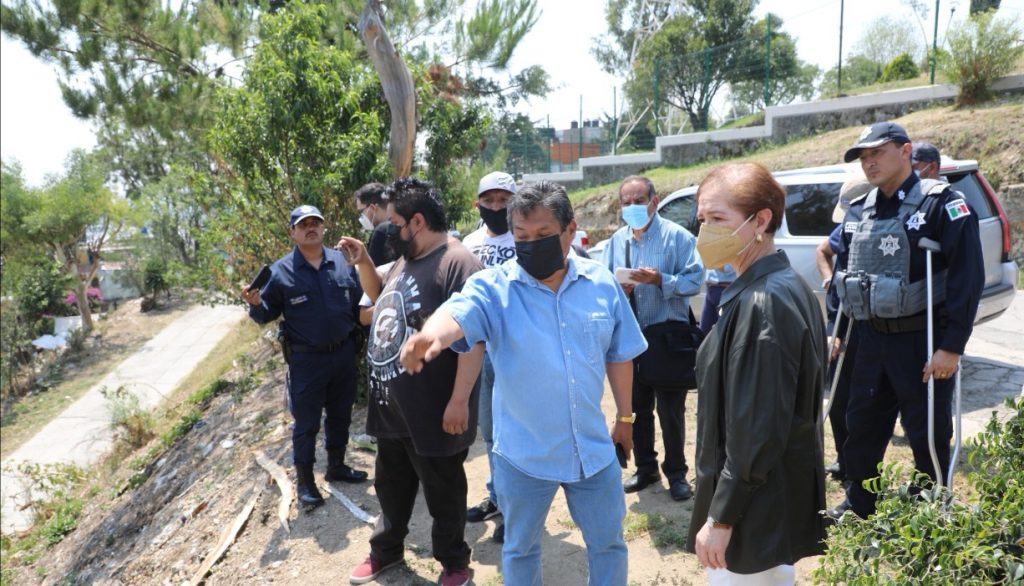 RECORRE ANGÉLICA MOYA LOMAS DESAN AGUSTÍN PARA ATENDER REZAGOS