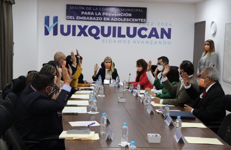 INSTALA HUIXQUILUCAN LA COMISIÓN MUNICIPAL PARA LA PREVENCIÓN DEL EMBARAZO ADOLESCENTE