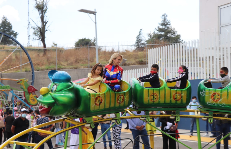 CELEBRA HUIXQUILUCAN EL DÍA DEL NIÑO CON MEGA FERIA EN EL COMPLEJO ROSA MÍSTICA