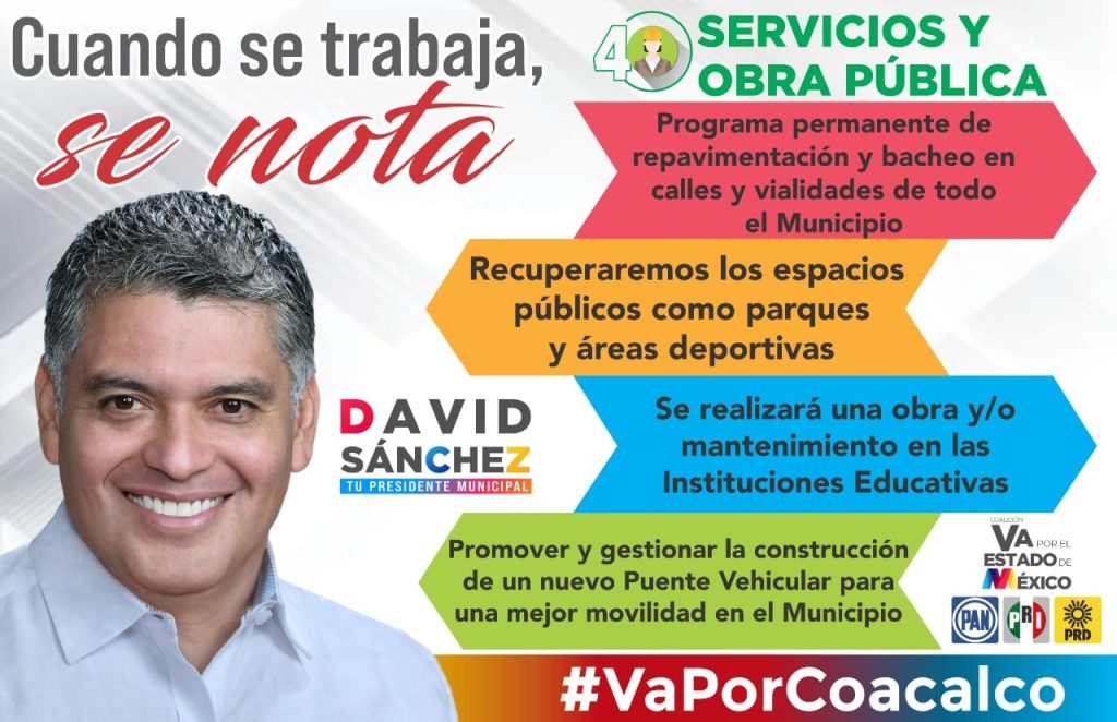 PLAN DE OBRA PÚBLICA DE DAVID SÁNCHEZ ISIDORO