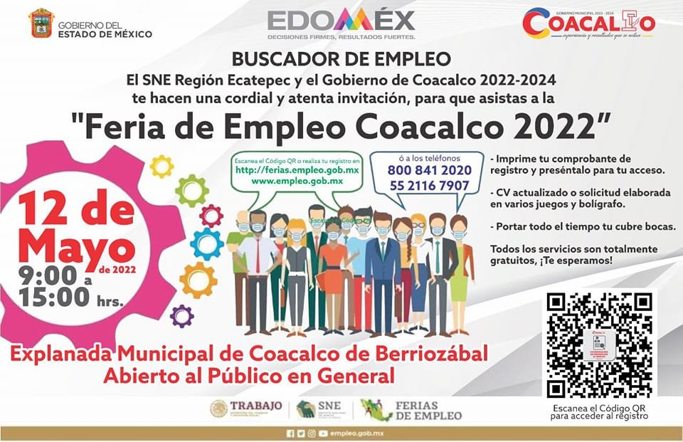 FERIA DEL EMPLEO COACALCO 2022