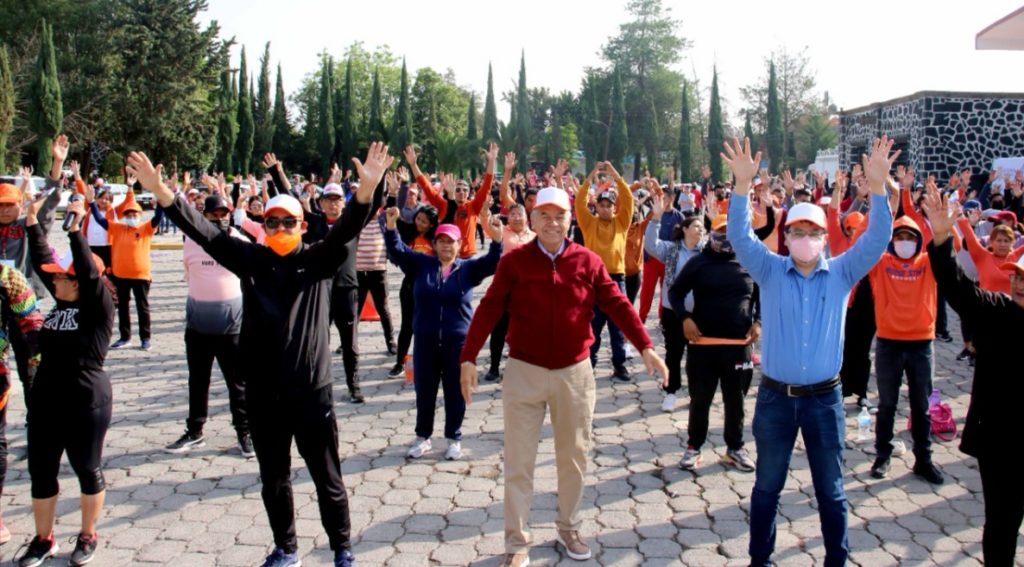 Acolman organiza “Zumbatón” para conmemorar el Día Naranja