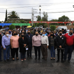 ENTREGA ALDO LEDEZMA OBRAS EN SANTA MARÍA HUECATITLA