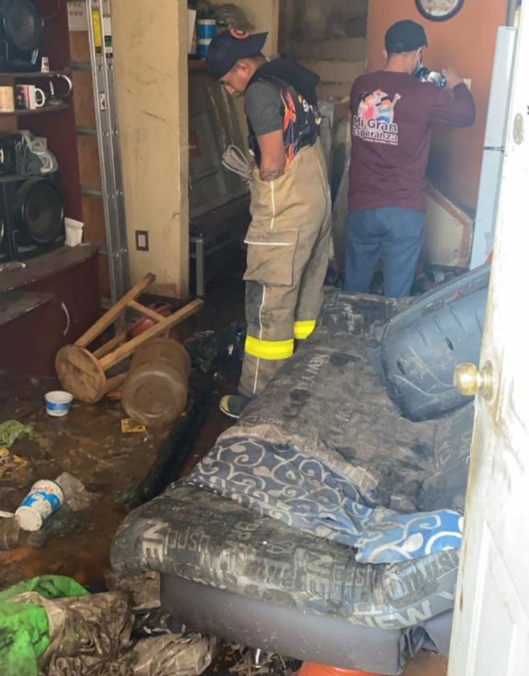 Rescatan de una vivienda a tres perros que se encontraban abandonados en los Héroes Tecámac