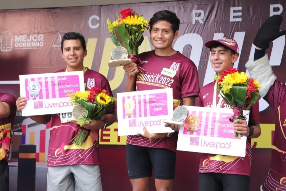 En Tecámac Participan 813 Deportistas en la Carrera IPN ONCE K 2022 “Únete al Reto, Rompe Fronteras”