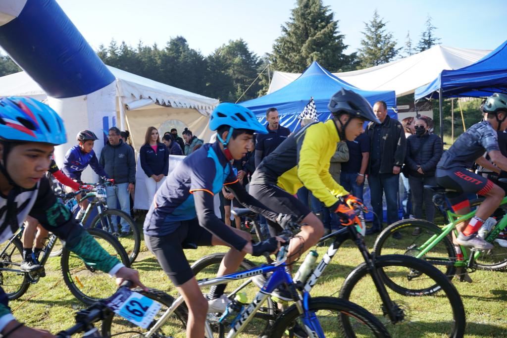 HUIXQUILUCAN, SEDE DE LA COMPETENCIA CICLISTA “MTB 2022 TEAM LOBOS”