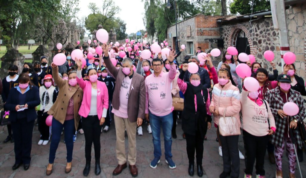 Acolman visibiliza y concientiza por la prevención contra el cáncer de mama