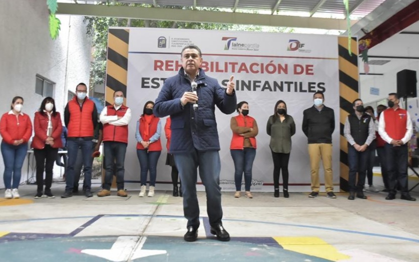GOBIERNO DE TLALNEPANTLA INICIA REHABILITACIÓN DE ESTANCIAS INFANTILES CON UNA INVERSIÓN PRIVADA DE 2.8 MILLONES DE PESOS