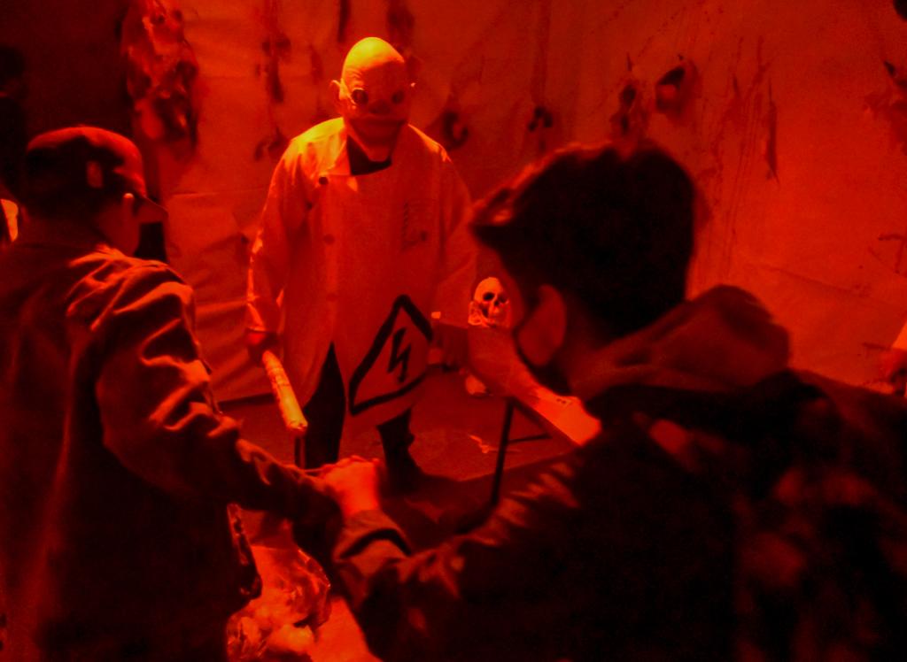 SE CONVIERTE LA BASE DE BOMBEROS DE ATIZAPÁN DE ZARAGOZA EN UNA CASA DEL TERROR
