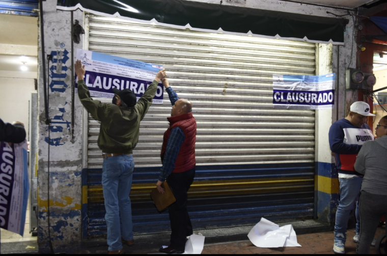 CLAUSURAN 12 CHELERÍAS CLANDESTINAS EN NAUCALPAN