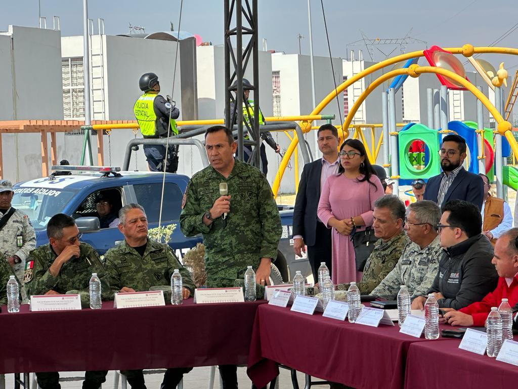 Tecámac reitera su compromiso de trabajar con los diferentes órdenes de gobierno para combatir la inseguridad