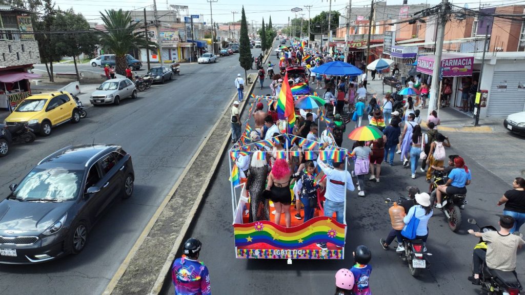 AMBIENTE DE RESPETO Y TOLERANCIA SE LLEVA A CABO LA.MARCHA SE ORGULLO GAY EN TECAMAC