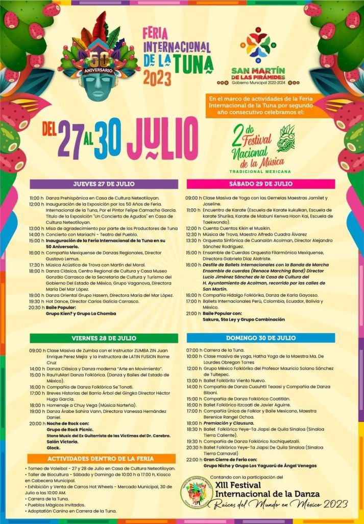 FERIA DE LA TUNA EN SAN MARTÍN DE LAS PIARMIDES
