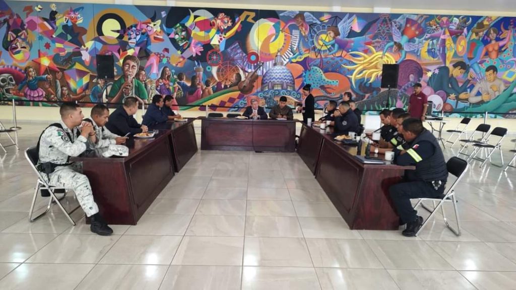 JORNADA DE DIÁLOGO Y ACCIÓN: REUNIÓN DE SEGURIDAD Y PLANIFICACIÓN DE NUEVA BASE DE LA GUARDIA NACIONAL EN TULTEPEC