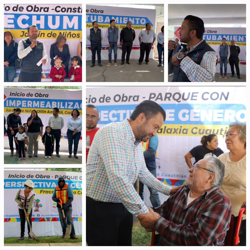 IMPARABLE LA OBRA PUBLICA EN CUAUTITLÁN MÉXICO CON ALDO LEDEZMA REYNA, PESE A LAS BARRERAS PRESUPUESTALES.