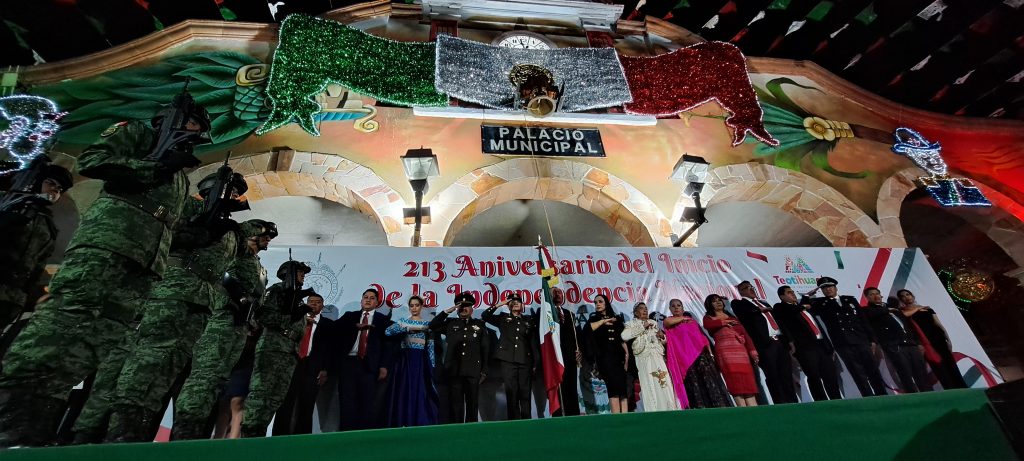 213 ANIVERSARIO DEL INICIO DE LA INDEPENDENCIA DE LA NACIÓN EN TEOTIHUACÁN