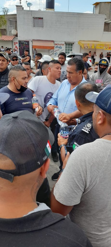 EN PAZ Y CON TRANQULIDAD EL MUNICIPIO DE ACOLMAN TRAS ENFRENTAMKENTO DE TRANSPORTISTAS