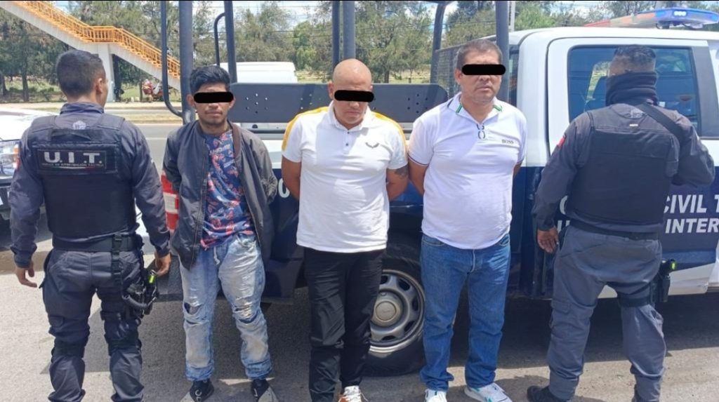 CAEN TRES EN LA MÉXICO-PACHUCA LOS DETIENE LA GUARDIA CIVIL DE TECÁMAC EN  OPERATIVO