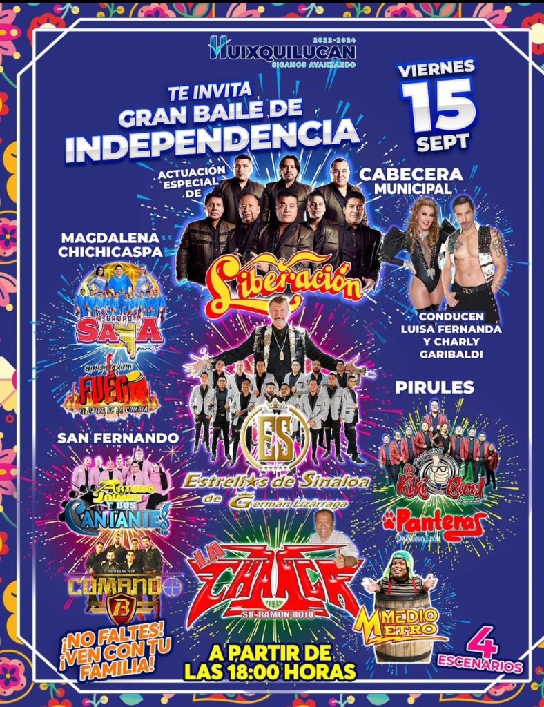 RESGUARDARÁ HUIXQUILUCAN FESTEJOS PATRIOS