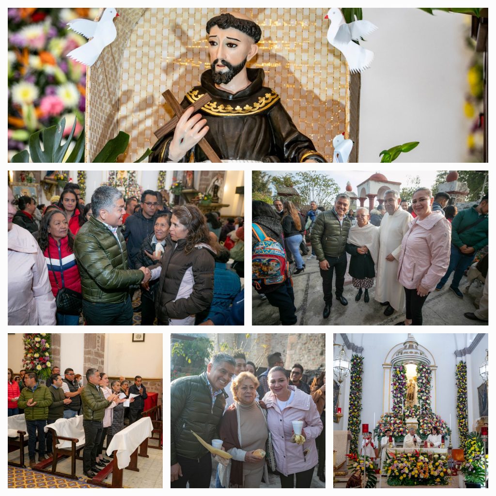 CON MAÑANITAS Y MISA CELEBRAN AL SANTO PATRONO DE SAN FRANCISCO COACALCO