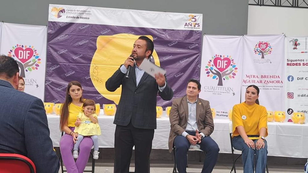 INICIAN COLECTA ANUAL TELETÓN EN CUAUTITLAN MÉXICO,  INVITA ALDO LEDEZMA  A SUMARSE A LA CAUSA EN FAVOR DE NIÑAS Y NIÑOS 
