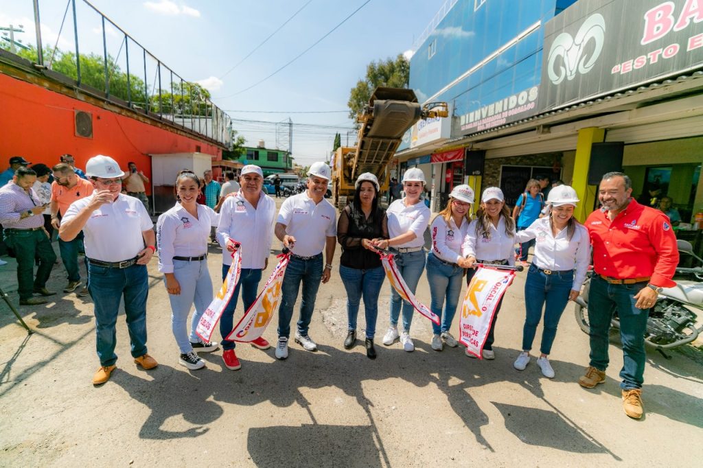 INICIAN REPAVIMENTACIÓN DE CALLE CAMPANILLAS EN VILLA DE LAS FLORES