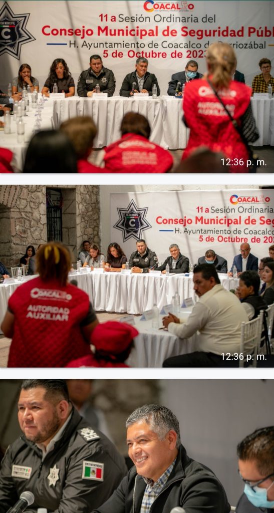 RESALTAN AUTORIDADES AUXILIARES Y COPACIS EL BUEN DESEMPEÑO DE LOS POLICÍAS MUNICIPALES
