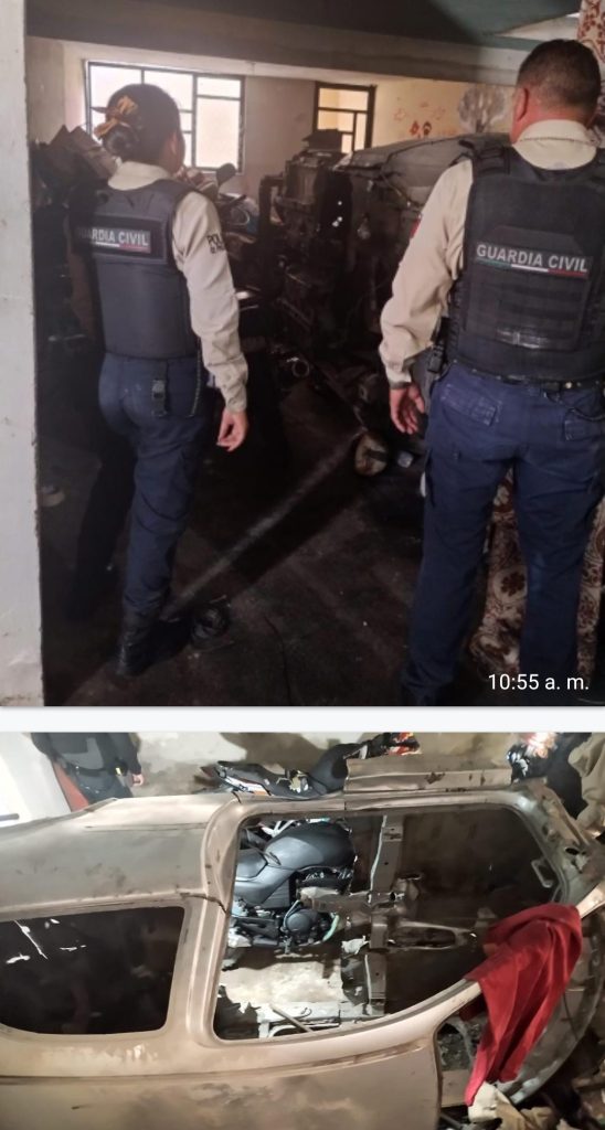 LOCALIZA GUARDIA CIVIL DE TECÁMAC VIVIENDA CON NOTOS ROBADAS