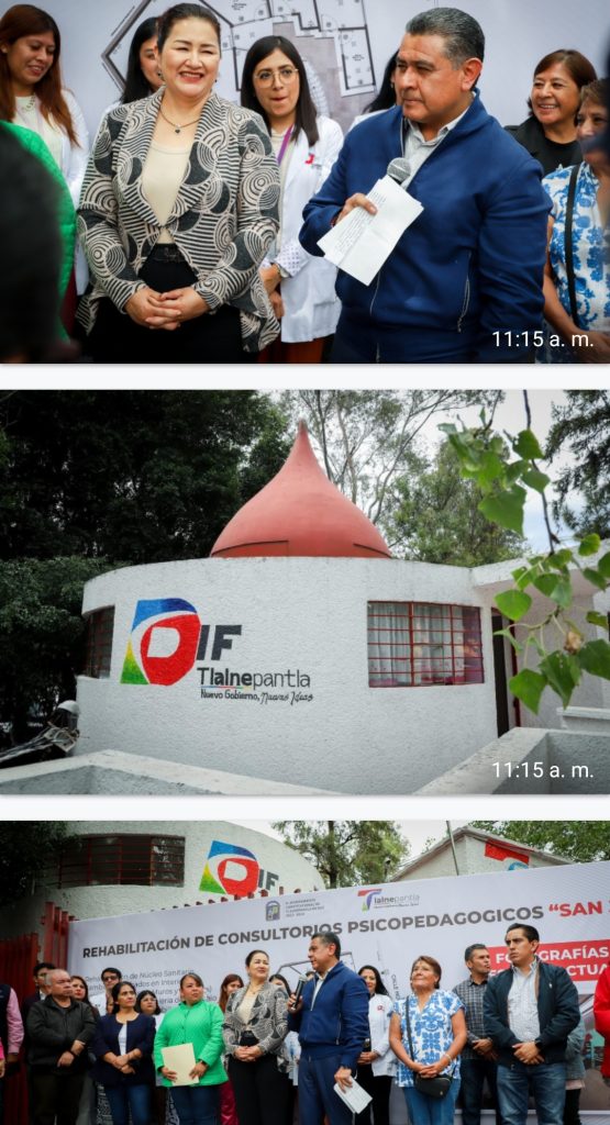 EL DIF MUNICIPAL INICIÓ LA REHABILITACIÓN DEL CENTRO PSICOPEDAGÓGICO PARA LA ATENCIÓN DE LA SALUD MENTAL DE LOS TLALNEPANTLENSES