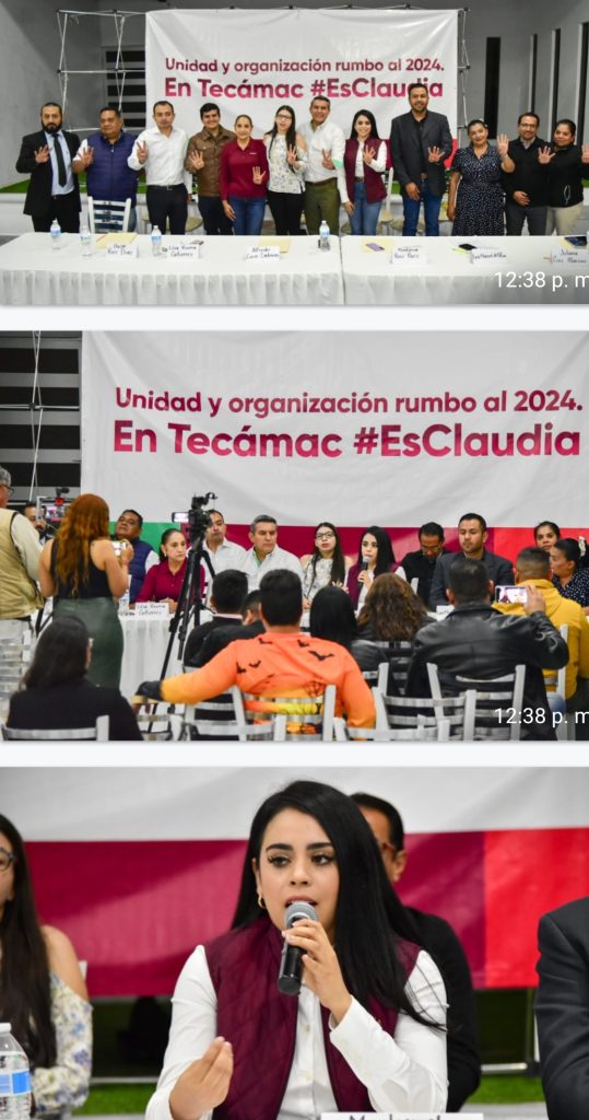 En Tecámac, Morena y PVEM van en unidad hacia el 2023: Monserrat Ruiz
