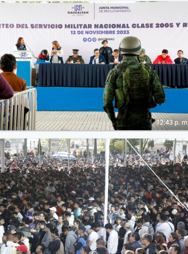 PARTICIPAN MÁS DE 4 MIL 700 JÓVENES ENSORTEO DEL SERVICIO MILITAR NACIONAL