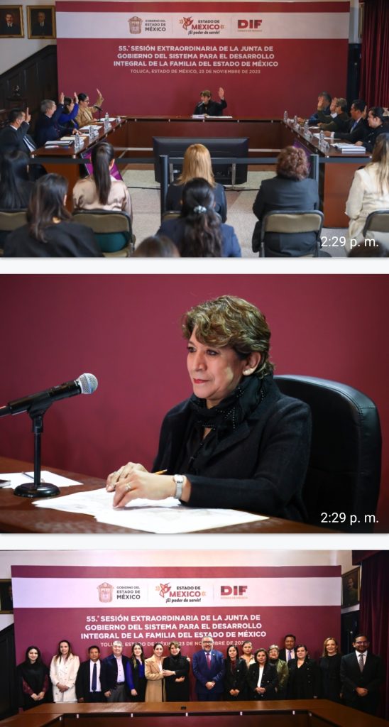 GÓMEZ ÁLVAREZ ENCABEZA SESIÓN EXTRAORDINARIA  DEL DIFEM