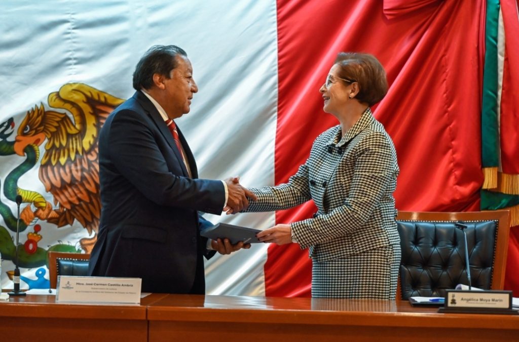 ENTREGA ANGÉLICA MOYA SU SEGUNDO INFORME DE GOBIERNO