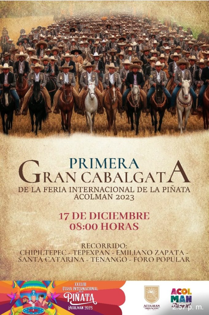 FERIA DE LA PIÑATA EN ACOLMAN