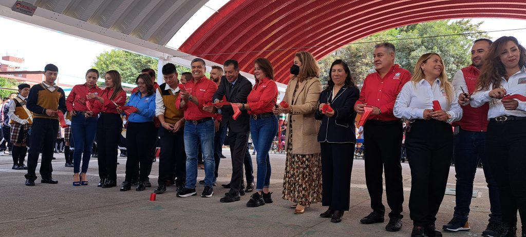 FORTALECE DAVID SÁNCHEZ LA INFRAESTRUCTURA EDUCATIVA CON LA INAUGURACIÓN DE ARCOTECHOS EN TRES ESCUELAS MÁS