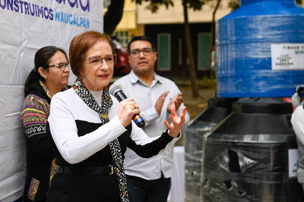 ENTREGA ANGÉLICA MOYA MÁS DE MIL 300 PRODUCTOSA TRAVÉS DEL PROGRAMA ‘CON LA COMUNIDAD’