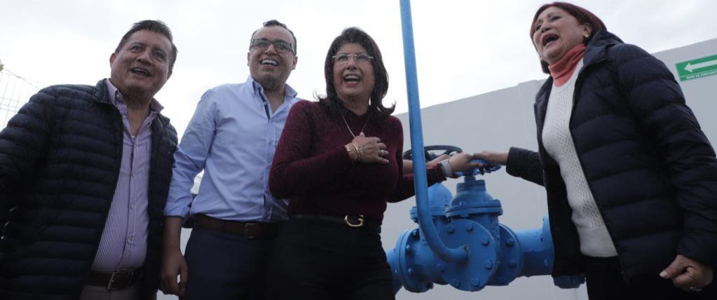EN TECÁMAC&nbsp; SE GARANTIZA EL SUMINISTRO DE AGUA POTABLR DURANTE LA TEMPORADA DE ESTIAJE