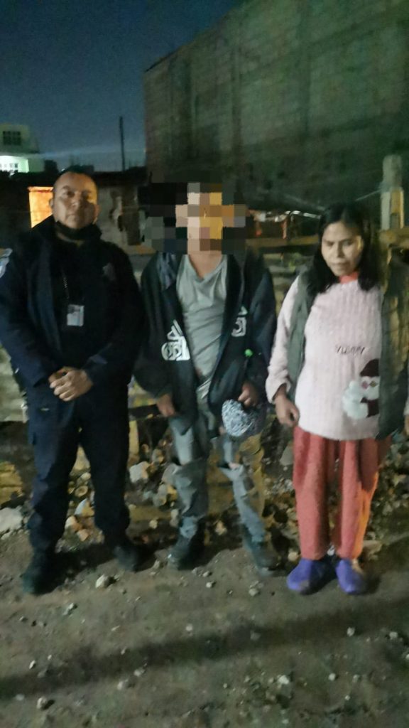 POLICÍA DE TLALNEPANTLA LOCALIZAN A MENOR DE EDAD REPORTADO COMO DESAPARECIDO