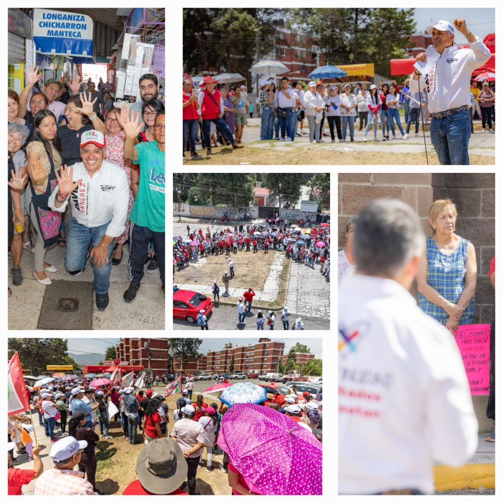 CONTINÚA DAVID SÁNCHEZ RECORRIENDO LAS CALLES DE COACALCO