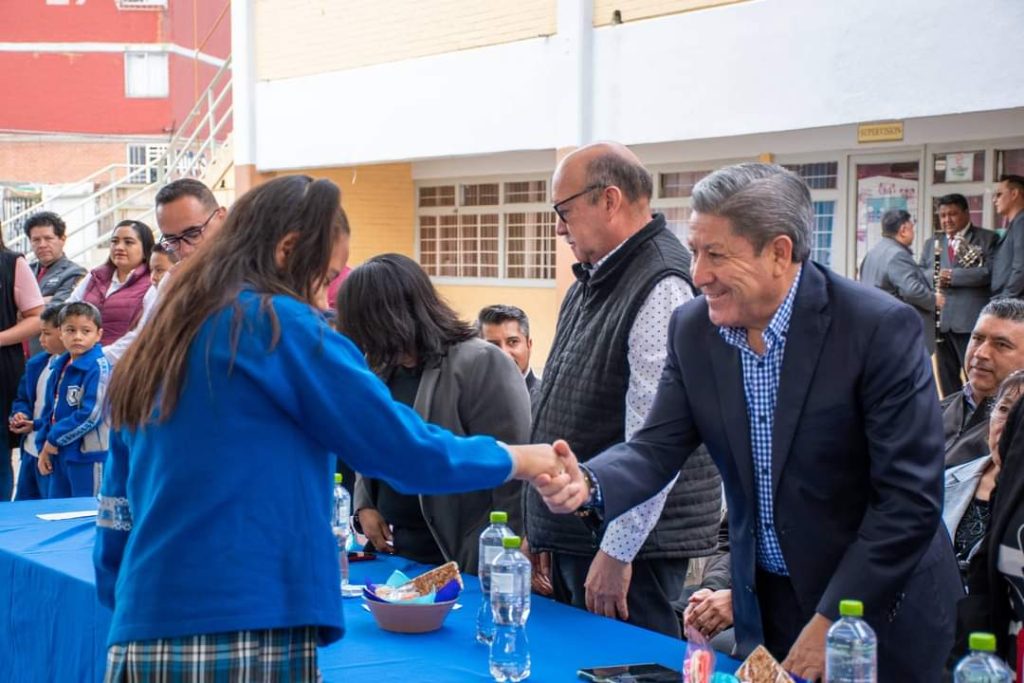 ENTREGA SERGIO LUNA MÁS INFRAESTRUCTURA EDUCATIVA EN LA COMUNIDAD DE CTM-TULTEPEC