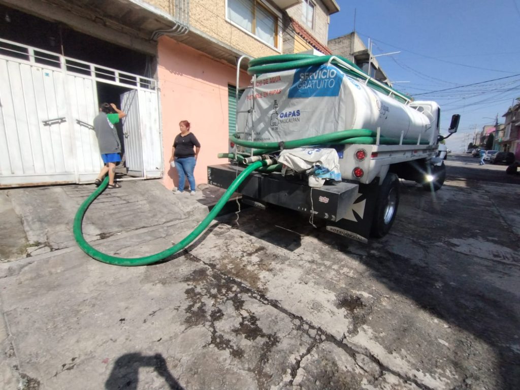 OAPAS DESTINÓ 17 MILLONES DE PESOS PARA LA RENTA DE PIPAS