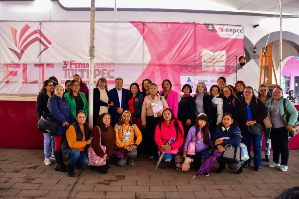 Sergio Luna Cortes Inauguró la 3r Edición de la Feria del Libro en Tultepec