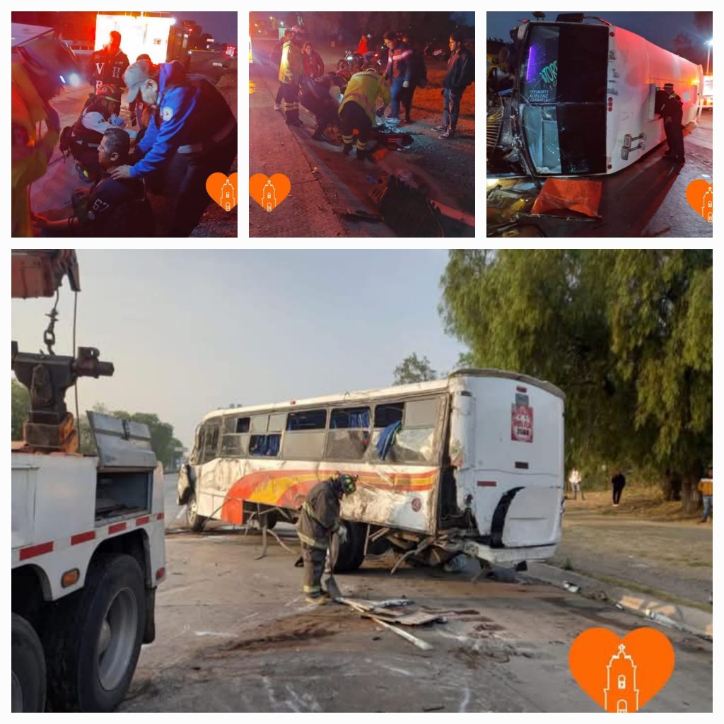 PROTECCIÓN CIVIL Y BOMBEROS DE TEPOTZOTLÁN COLABORAN EN ATENCIÓN A LESIONADOS EN COYOTEPEC