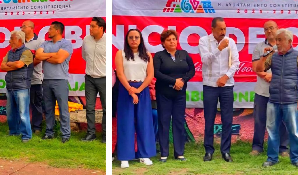 TEOTIHUACÁN MEJORA LA COMUNIDAD DE  SAN FRANCISCO MAZAPA