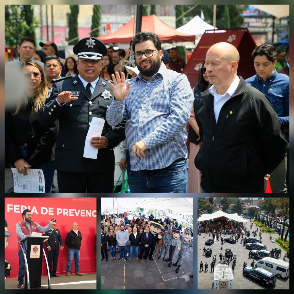 IMPULSAN EN NAUCALPAN FERIA DE PREVENCIÓN DEL DELITO Y DE LA DELINCUENCIA